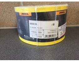 Sandpaper 50m/100grit yellow Hiomant (MIRKA)